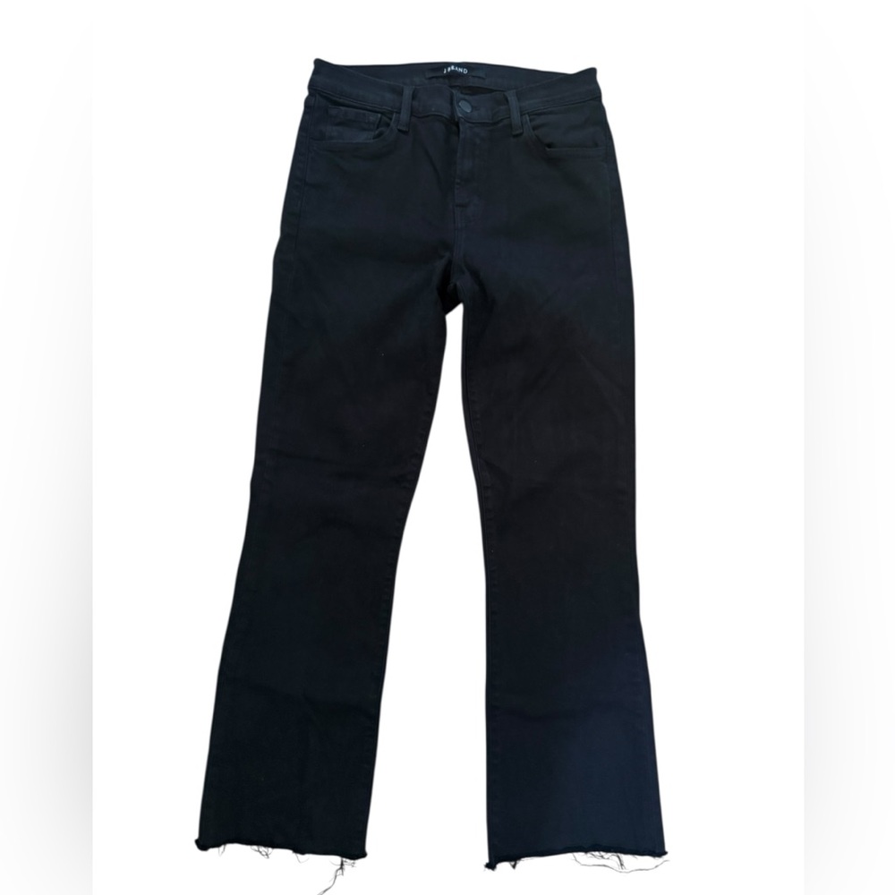 J Brand Black Straight Leg Jeans